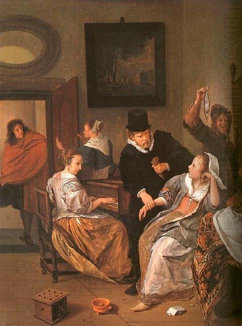 Jan Steen The Doctor's Visit china oil painting image